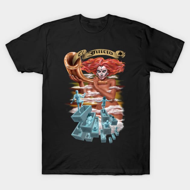 Judgement Tarot Card T-Shirt by AyotaIllustration